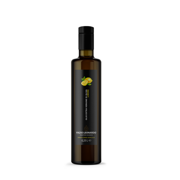 Condimento a base di Olio extra vergine di oliva aromatizzato al LIMONE